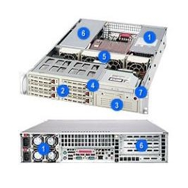 Supermicro CSE-823TQ-R500RC Cse-823tq-r500rb Rackmount Case - 2u E-atx