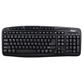 Rosewill RK-700M Keyboard Rk-700m Multimedia Keyboard Usb 104 Normal K