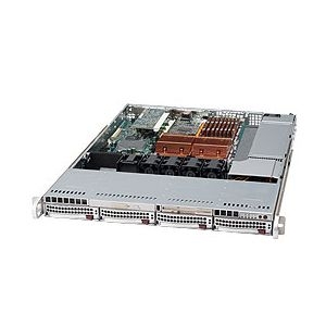 Supermicro CSE-815S-700B Sup Cse 815s 700b 1u Black 700w 4x 1 Hs Scsi 