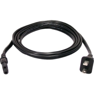 Qvs CC331NB-A06 6ft 2 Prong Power Cord For