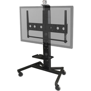 Audio PM-XFL-S Heavy Duty Floor Mount Fits Dual 50in. - 90in. Displays