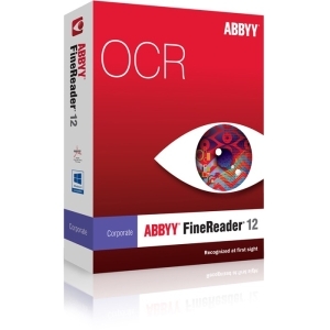 Abbyy FRCEUWE12E3C Acad Govt Upgrade Finereader 12corp Ed 2 Cores 3 Co