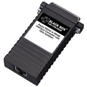 Black IC520A-F Async Rs232 To 2 Wire Rs485