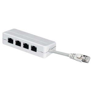 Black FM805-R2 Rj45 Modular Splitter Unshielde