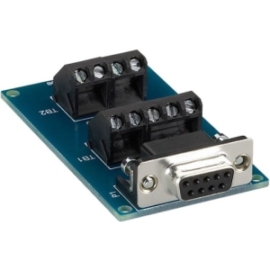 Black IC981 Db9 To Terminal Block Adapter