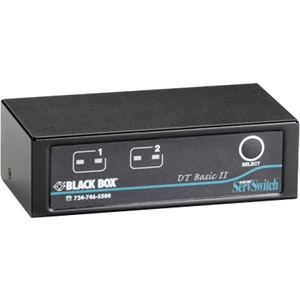 Black KV7022A Dt Basic Ii 2 Port Ps Vga V