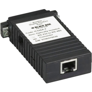 Black IC526A-F Async Rs232 To Rs485 Intf Cnvtr