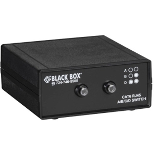 Black SW1031A 3-1 Cat6 10g Abc Enet Swi