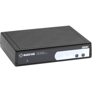 Black IC1026A Dual Port Usb Hub Rs232