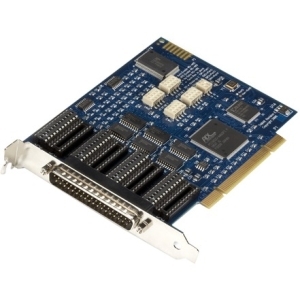 Black IC974C Quad Port Combo Pci Card Rs232