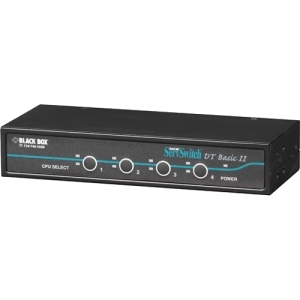 Black KV7024A Dt Basic Ii 4 Port Ps Vga V