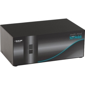 Black SW617A Multi-head Servswitch 4port D