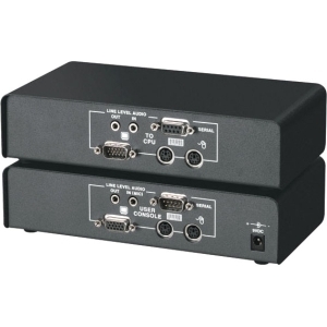 Black ACU1022A Single Access Cat5 Kvm  Serial