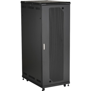 Black RM2545A 42u Split Rear Door Cabinet 36i