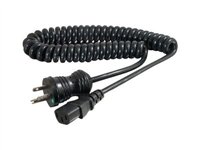 C2g 48066 Power Cord - Power Nema 5-15-p - Male - Power Iec 320 En 603