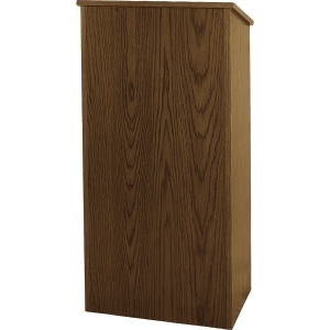 Amplivox W280-WT Full Height Lectern Walnut