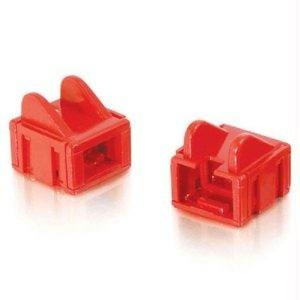 C2g 07879 Rj45 Patch Cord Boot - Red - 25pk