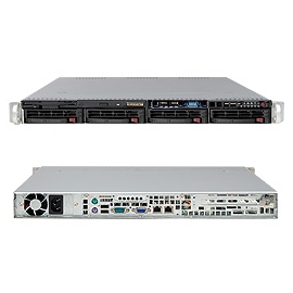 Supermicro SYS-6015C-M3 1u Server Barebone With Dual Intel Xeon Proces