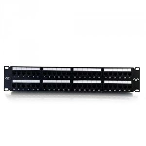 C2g 37051 48 Port Cat6 Patch Panel 110 Punch Down