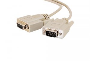 C2g 02713 15 Ft Serial Cable - Db-9 Female To Db-9 Male Connector