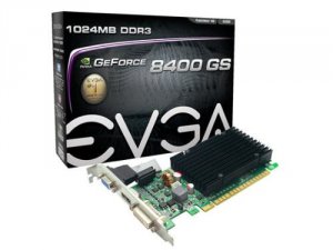 Evga 01G-P3-1303-KR Geforce 8400 Gs Pcie 20 1024mb Dvi Hdmi Vga 520mhz