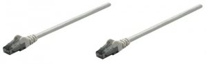 Intellinet 340380 5 Ft Grey Cat6 Snagless Patch Cable