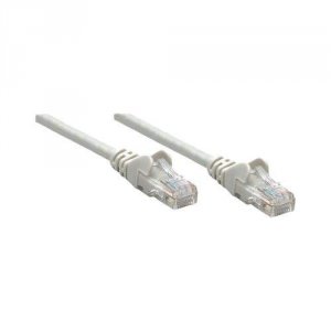 Intellinet 318228 1.5 Ft Grey Cat5e Snagless Patch Cable