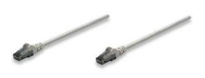 Intellinet 340427 1.5 Ft Grey Cat6 Snagless Patch Cable