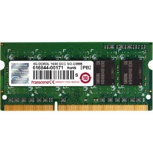 Transcend TS512MSK72W6H 4gb Ddr3l 1600 Ecc-so-dimm 1rx8