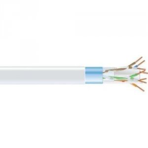 Black EVNSL0615A-1000 Cat6 Shielded 400-mhz Solid Bulk Cable (