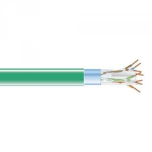 Black EVNSL0617A-1000 Cat6 Shielded 400-mhz Solid Bulk Cable (