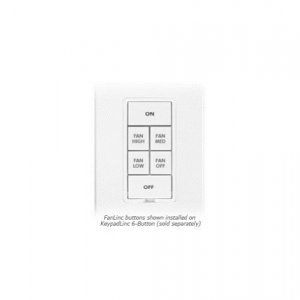 Insteon 2322-382 Fanlinc Buttonkit Keypadlinc Wh-whitebox