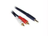 C2g 40613 3ft Velocityandtrade; One 3.5mm Stereo Male To Two Rca Stere