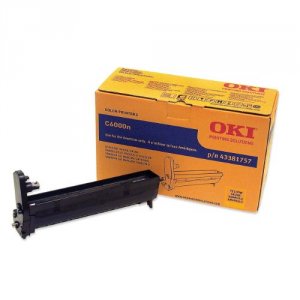 Okidata 43381757 Oki Yellow Image Drum For C6000n, C6000dn, C6050n, C6