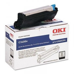 Original Okidata 43460204 Oki Black Image Drum For C3400n, C3530n, C36