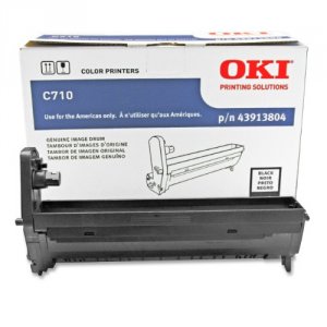 Okidata 43913804 Oki Black Image Drum For C710n, C710dn, C710dtn - 30k