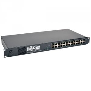 Tripp NSU-G24C2P08 Pdu Ethernet Switch 1u Combo 24 Unmanaged; 8 Poe+; 