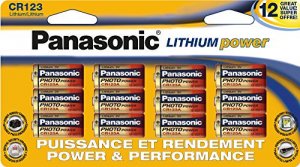 Panasonic RC3839 Cr123pa-12b General Purpose Battery - Cr123a - Lithiu