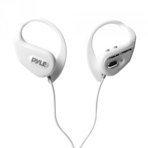 Pyle PWBH18WT Bt Water Resistant Headphones   W Built-in Mic White