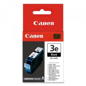 Original Canon 4479A003 Bci-3ebk - Ink Tank - Black - 420 Pages , 5% C