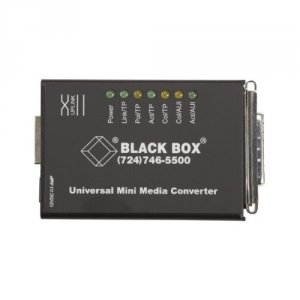 Black LE1510A-R2 Back Box Le1510a Universal Mini Media Converter