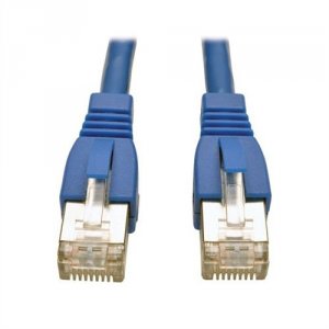 Tripp N262-001-BL 1ft Augmented Cat6 Cat6a Shielded 10g Patch Cable Rj