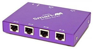 Smartavi DVS-400S Dvi-d 4-port Cat6 Stp Extender With Loca