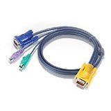 Aten 2L-5203P-08 Mst View Kvm Cable Db15m Ps 2 Vga 10 Feet Bdl 8