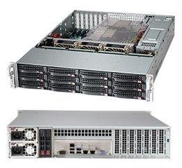 Supermicro CSE-826BE26-R1K28LPB 2u Server Case With 1280w Psu And 12 B