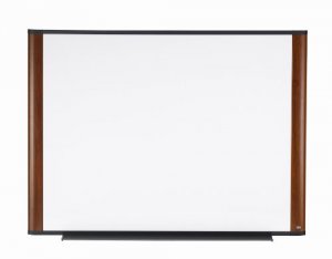 3m M9648MY Melamine Dry Erase Board,mahogany Finish