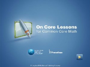 Promethean ONCOREMATH-ELEM-3-CL On Core Math Elem 3 Classroom