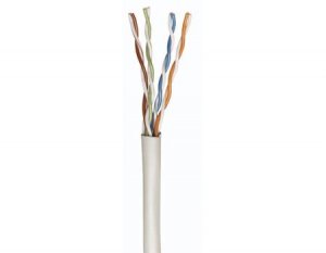 Intellinet 334136 1000 Ft Grey Cat6 Solid Bulk Cable