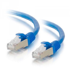 C2g 00672 1ft Cat6a Blue Snagless