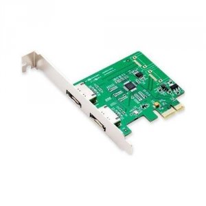 Syba SI-PEX40076 Pcie X1 Interface Version 2.0, 2-port Ex